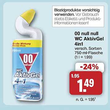 00 null null WC AktivGel 4in1 750-ml-Flasche