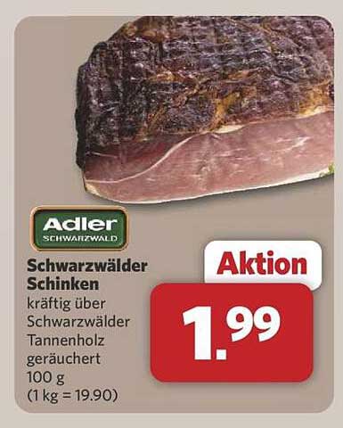 Adler Schwarzwälder Schinken 100 g