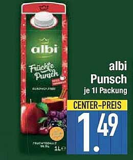 albi Früchtete Punsch je 1l Packung
