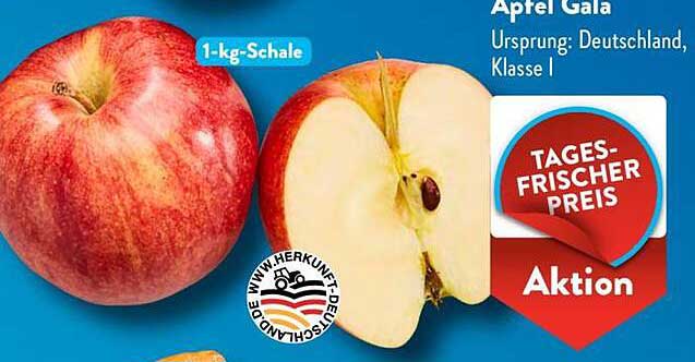 Apfel Gala - 1-kg-Schale