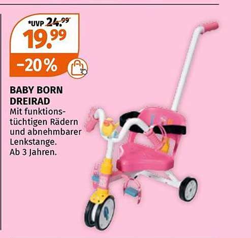 BABY BORN DREIRAD