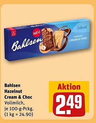Bahlsen Hazelnut Cream & Choc Vollmilch