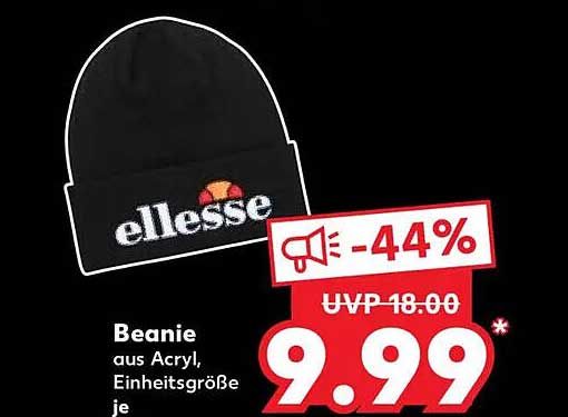 Beanie aus Acryl von ellesse