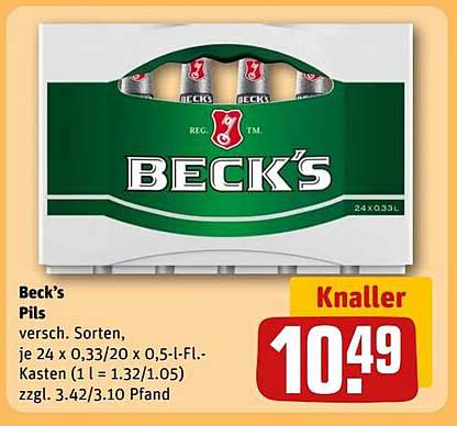 Beck's Pils – 24er Kasten
