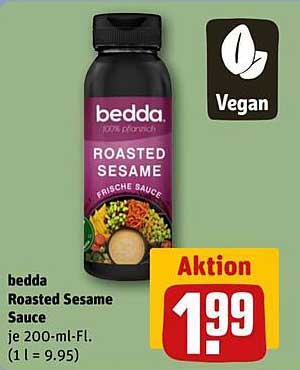 bedda Roasted Sesame Sauce 200 ml