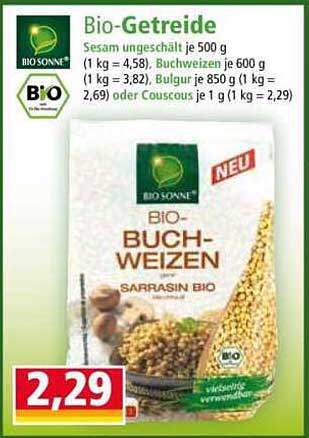 Bio-Buchweizen 600 g - Jetzt zum Aktionspreis!