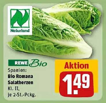 Bio Romana Salatherzen II, je 2-St.-Packung