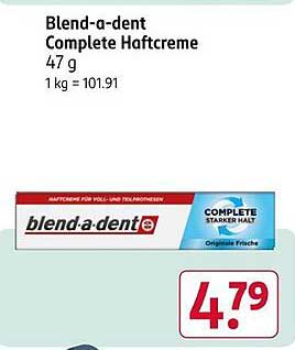 Blend-a-dent Complete Haftcreme 47 g