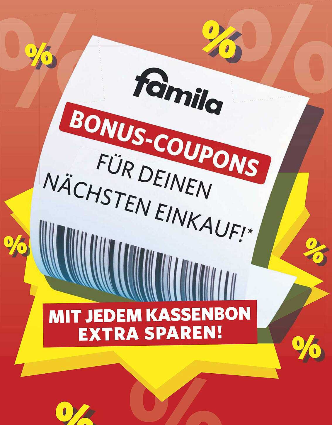 Bonus-Coupons für deinen nächsten Einkauf