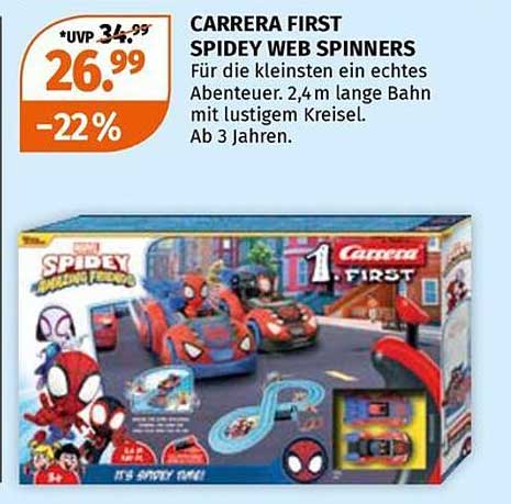 CARRERA FIRST SPIDEY WEB SPINNERS