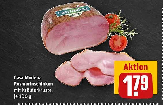 Casa Modena Rosmarinschinken mit Kräuterkruste, je 100 g