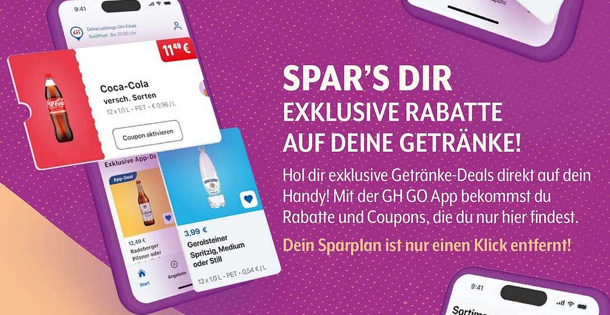 Coca-Cola verschiedene Sorten 12x1L - PET