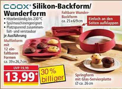COOX Silikon-Backform / Wunderform