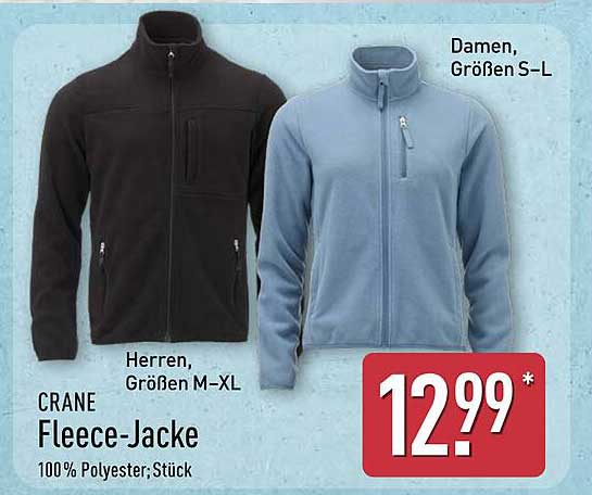 CRANE Fleece-Jacke