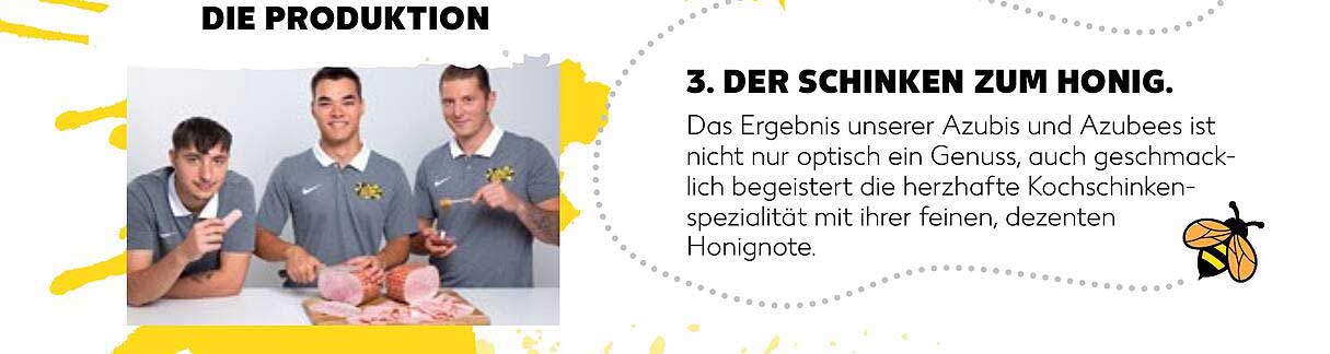 Der Schinken zum Honig