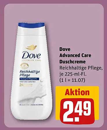 Dove Advanced Care Duschcreme 225 ml