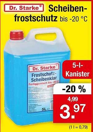 Dr. Starke Scheibenfrostschutz bis -20 °C
