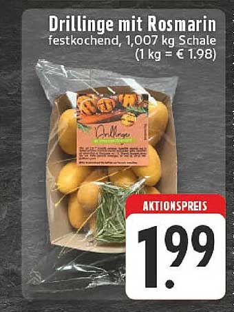Drillinge mit Rosmarin