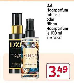 Dzl Haarparfum Intense oder Nihan Haarparfum je 100 ml