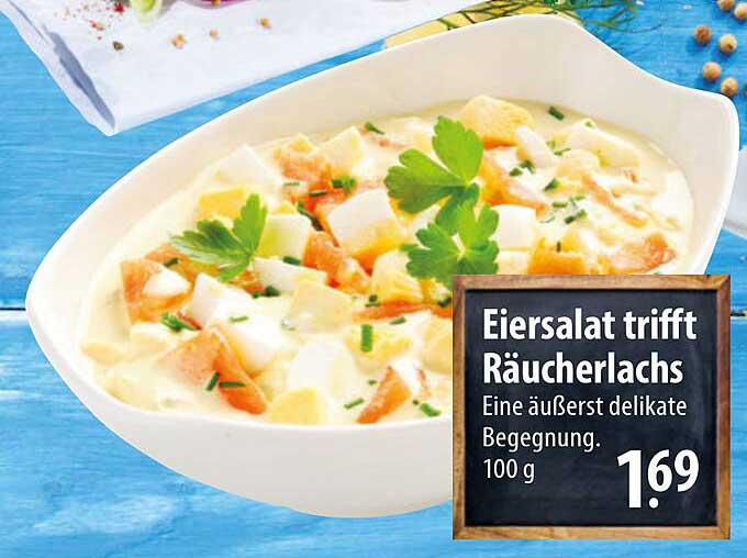 Eiersalat trifft Räucherlachs - Eine äußerst delikate Begegnung