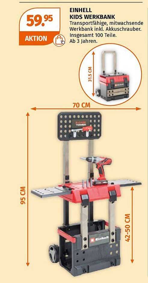 EINHELL KIDS WERKBANK
