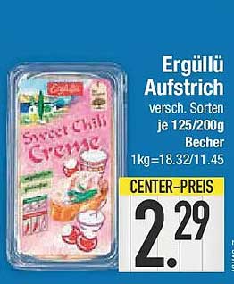 Ergüllü Aufstrich - Sweet Chili Creme