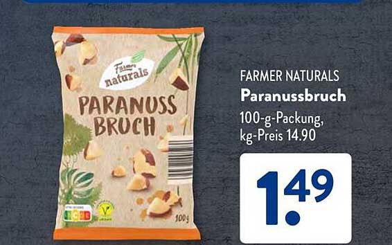 FARMER NATURALS Paranussbruch 100-g-Packung