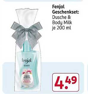 Fenjal Geschenkset: Dusche & Body Milk je 200 ml