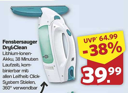 Fenstersauger Dry&Clean
