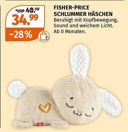 FISHER-PRICE SCHLUMMER HÄSCHEN