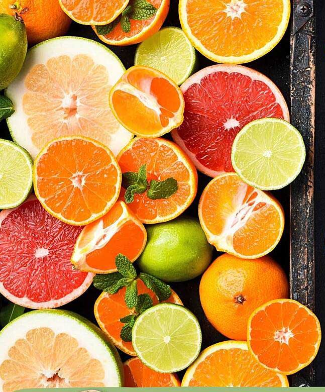 Frische Zitrusfrüchte - Der Geschmack des Sommers