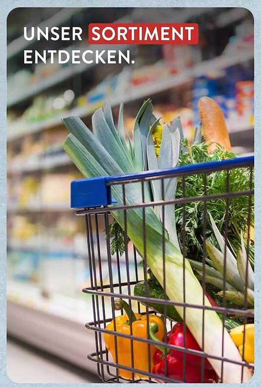 Frisches Gemüse und Obst aus dem Aldi Süd-Prospekt