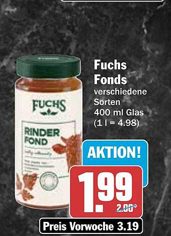 Fuchs Fonds - verschiedene Sorten 400 ml