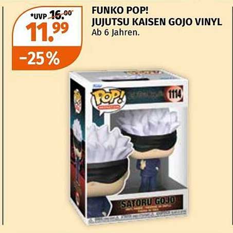 FUNKO POP! JUJUTSU KAISEN GOJO VINYL