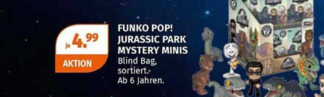 FUNKO POP! JURASSIC PARK MYSTERY MINIS