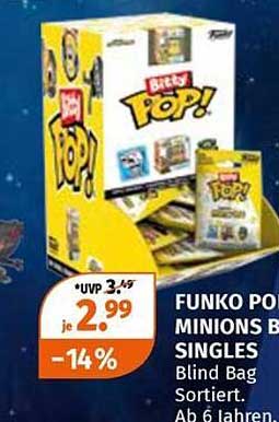 FUNKO POP! MINIONS BLIND BAG SINGLES
