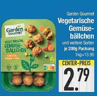 Garden Gourmet Vegetarische Gemüsebällchen