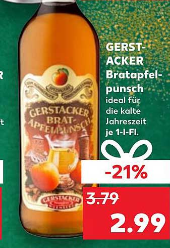GERSTACKER Bratapfel-Punsch