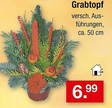 Grabtopf – verschiedene Ausführungen, ca. 50 cm