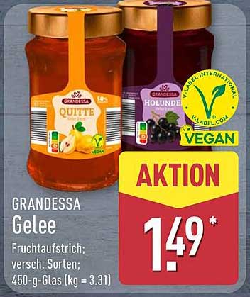 GRANDESSA Gelee - Quitt und Holunder