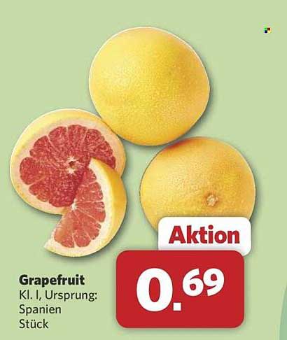 Grapefruit - frisch und saftig aus Spanien