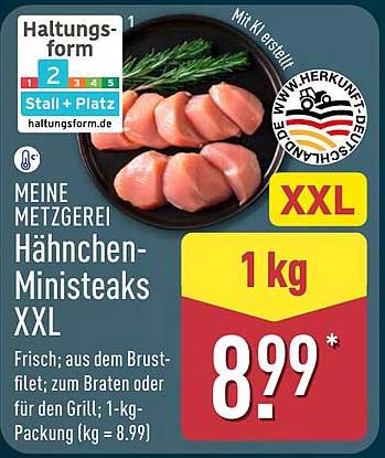 Hähnchen-Ministeaks XXL – Frisch und Vielseitig