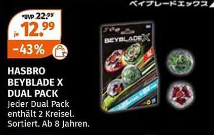 HASBRO BEYBLADE X DUAL PACK
