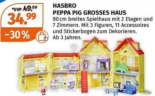 HASBRO Peppa Pig Großes Haus