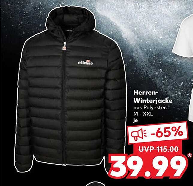 Herren-Winterjacke aus Polyester, M - XXL je
