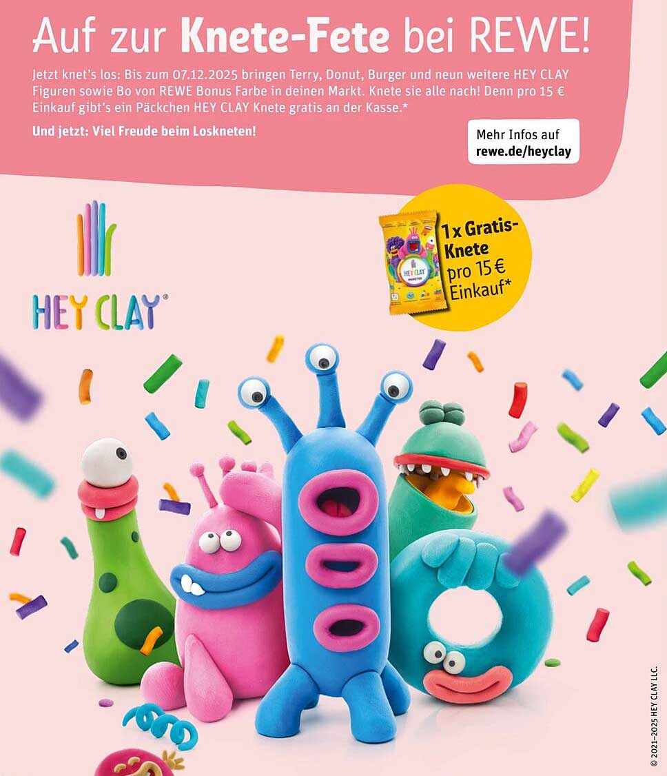 HEY CLAY Knete - Hol dir die Kreativität nach Hause!