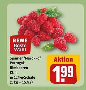 Himbeeren der Klasse I - frisch und lecker!