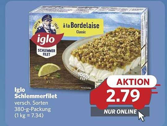 Iglo Schlemmerfilet à la Bordelaise 380-g-Packung