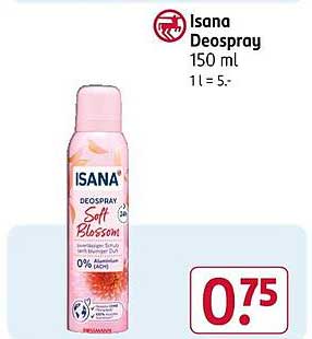 Isana Deospray Soft Blossom 150 ml