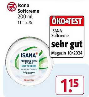 Isana Softcreme 200 ml